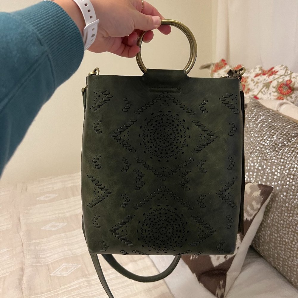 Anthropology Purse, Green